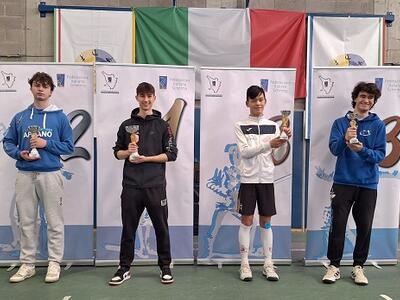 Marco Lattanzi dello Club Scherma Apuano vince l&#039;argento ai campionati regionali