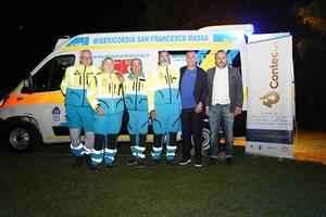 Contec S.p.A dona ambulanza alla Misericordia di Massa