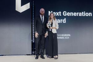 Chiara Mignani, progettista di Yacht massese vince il premio Next Generation Design ai Design Europa Awards  in Lettonia