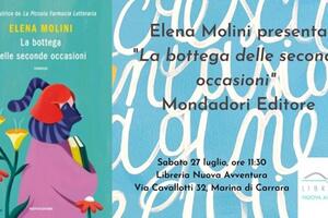 &quot;Le avventure di Blu Rocchini&quot; di Elena Molini alla libreria Nuova Avventura di Marina di Carrara il 27 luglio