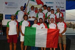 Il Club Nautico di Marina di Carrara vince il campionato mondiale di Vela Classe Vaurien in Slovacchia