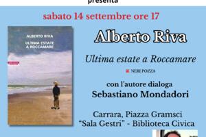 Alberto Riva ospite de &quot;Il Pensier Lib(e)ro&quot;, rassegna culturale di Associazione Qulture il 14 settembre