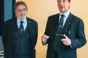 Agostinelli, presidente Propeller Ports di La Spezia e Marina di Carrara saluta l&#039;ex presidente dell&#039;Autorità Portuale Mario Sommariva