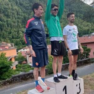 Il podio maschile della corsa campestre Wild Summer di Equi